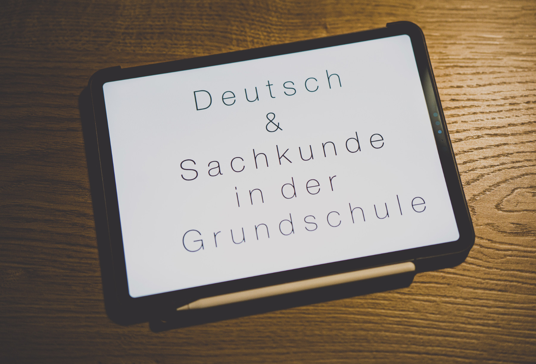 Das iPad in der Grundschule im Fach Deutsch und Sachkunde